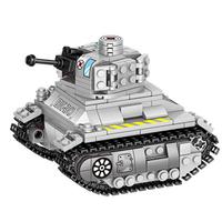 ZHEGAO 哲高 钢铁雄狮系列 QL0184 烽火履带坦克