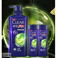 CLEAR 清扬 去屑洗发露 500ml+同款100ml*2+宣传卡片一张