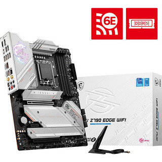 MSI 微星 MPG Z790 EDGE WIFI DDR5刀锋主板支持13700K/13900K