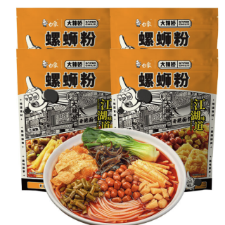 白象 螺蛳粉 大辣娇螺蛳粉310g*4袋装