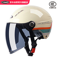 移动端、京东百亿补贴：YEMA 野马 359S 电动车头盔