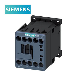 SIEMENS 西门子 3RT6 16A 24VAC 3P 3常开 1常开 交流 50/60Hz 400V 3RT60181AB01 交流接触器