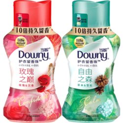 Downy 当妮 花萃密语系列 护衣留香珠150g*2瓶 （红玫瑰+草木清香）