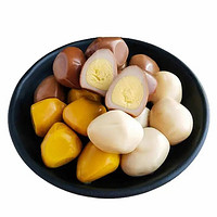 jumeichu 聚美厨 无壳鹌鹑蛋卤蛋盐焗泡椒五香味小包休闲零食 随机口味 1小包（试吃）