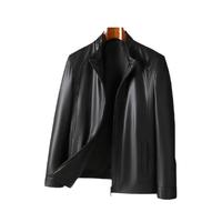 KAISER 凯撒 男士皮衣 K947606500411 黑色 XXL