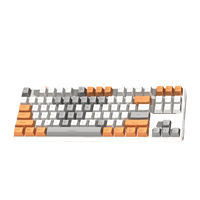 METAPHYUNI 玄派 玄机星系列 MetamechKeyboard02 87键 有线机械键盘 玄灰 红轴 RGB