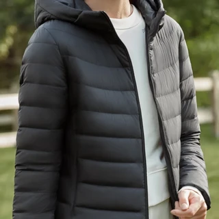 BOSIDENG 波司登 羽绒服女春秋季轻薄休闲短款舒适时尚潮流外套B10131002 黑色8056 160/84A