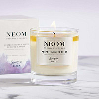 NEOM 舒缓恬睡薰衣草甜罗勒香氛蜡烛 单芯 185g