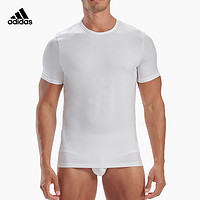 adidas 阿迪达斯 男士圆领短袖T恤衫 4A1M04 3件装