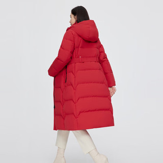 波司登羽绒服女冬季长款过膝厚款保暖新国标羽绒外套B20145172