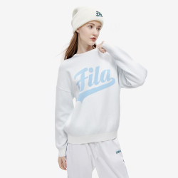 FILA 斐乐 FUSION系列女装日常时尚百搭潮流时尚女式卫衣女宽松编织衫