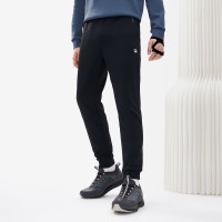 FILA 斐乐 男装时尚流行简约百搭舒适休闲束脚裤耐磨运动裤男基础针织长裤