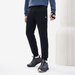 FILA 斐乐 男装时尚流行简约百搭舒适休闲束脚裤耐磨运动裤男基础针织长裤