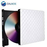 DALNOS USB外置蓝光50G刻录机DVD光驱高速移动光驱 50G高清播放 白色-USB3.0 USB3.0