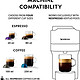 KRUPS 克鲁伯 Nespresso Vertuo Pop 咖啡包机 Krups 出品,水薄荷色,XN920440