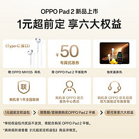 OPPO Pad 2 平板1元六大权益包