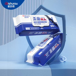 ishurou 爱舒柔 消毒湿巾 80片