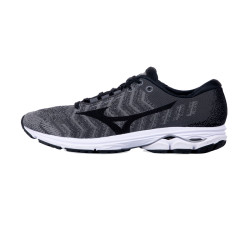 Mizuno 美津浓 WAVE RIDER WAVEKNIT 3 J1GC192951  男子跑步鞋 麻灰/黑 42