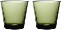 Iittala 卡地亚 玻璃杯 1025710 绿色 约φ80×H80mm 约210ml
