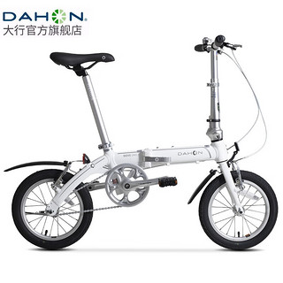 DAHON 大行 折叠自行车 BYA412 白色 14英寸 单速