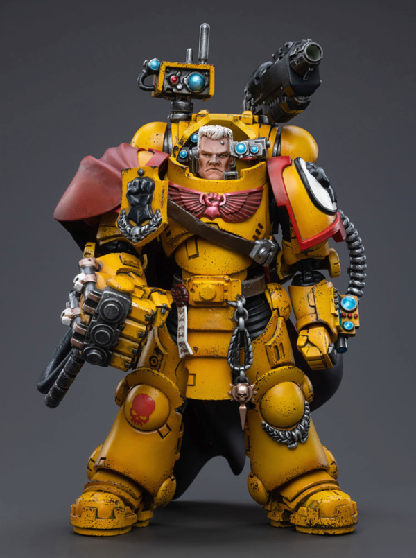 joytoy 暗源 战锤40k 帝国之拳 连长托尔 · 加拉顿 1:18 可动兵人