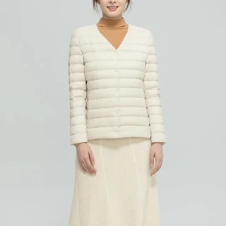 雅鹿2021轻薄羽绒服女短款内穿新款轻便内胆薄款ap 雾霾蓝 170/XL