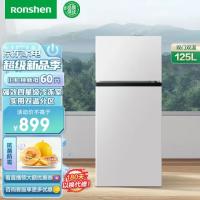 Ronshen 容声 BCD-125D11D 125L 两门双开门小冰箱