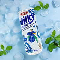 OKF 牛奶苏打碳酸饮料250ml*6罐 牛奶苏打250ml*6罐