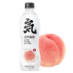 元气森林 苏打气泡水 白桃味 480mL*5瓶