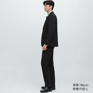 UNIQLO 优衣库 男装空气感快干弹力轻型茄克商务休闲西装455074/448034