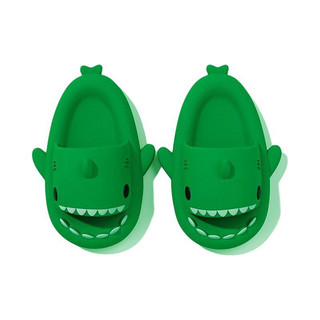 鲨鱼 小软泥系列 男士拖鞋 8771 小钨绿 44-45