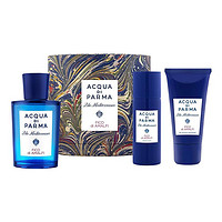 帕尔玛之水 【荷兰直邮】Acqua di Parma 帕尔玛之水 蓝色地中海阿玛菲无花果中性淡香水身体护理套装