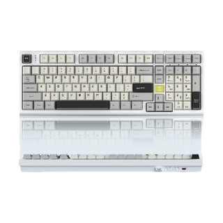 TOGAR T9 98键 2.4G蓝牙 多模无线机械键盘 橙意 TOGAR冰霜轴 RGB