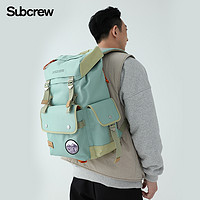 Subcrew李灿森同款潮牌大容量双肩包男旅行户外背包学生运动书包
