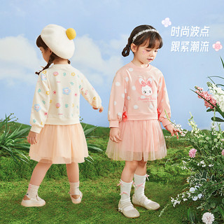 女童连衣裙儿童小裙子春装纱裙女孩春秋款公主裙春季洋气宝宝春装