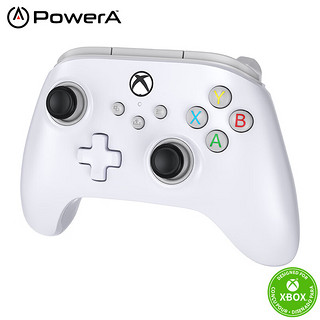 PowerA xbox游戏有线手柄 白色