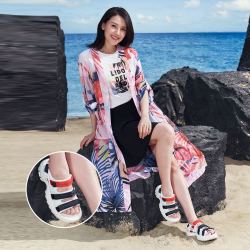 FILA 斐乐 女鞋运动凉鞋女夏季休闲增高轻便透气女式运动凉鞋