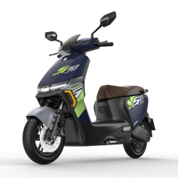 luyuan 绿源 72v26a石墨烯电动摩托车超长续航两轮摩托车s70