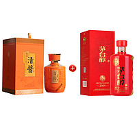 MOUTAI 茅台 贵州茅台酒 清酱5+茅台醇2008 组合装 53度酱香型 500ml