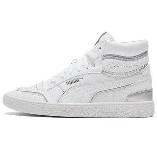 PUMA 彪马 Ralph Sampson Mid 女子休闲运动鞋 374662-01 白银色 38