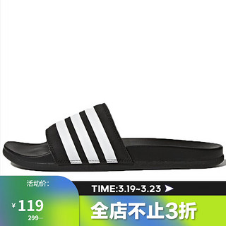 adidas 阿迪达斯 男子 ADILETTE COMFORT 运动 拖鞋 AP9971 40.5码