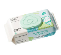 全棉時代 嬰兒濕巾新生兒洗臉巾手口濕紙巾成人可用100%純棉 80抽*6包