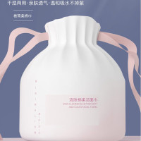 仙莉丝 珍珠纹洗面巾 3卷+1个防水袋
