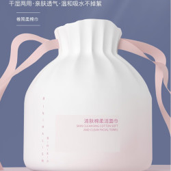 仙莉丝 珍珠纹洗面巾 3卷+1个防水袋