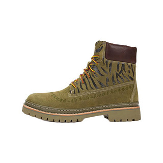 Timberland 添柏岚 CLOT联名系列 男士短筒靴 A66JK 军绿色 45.5