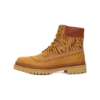 Timberland 添柏岚 CLOT联名系列 男士短筒靴 A66HY 小麦色 41