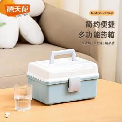 Citylong 禧天龙 家用便捷药箱 蓝色