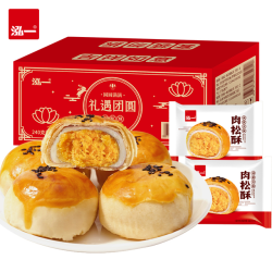 泓一 蛋黄雪媚娘肉松酥 6枚
