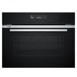 SIEMENS 西门子 iQ300 45升嵌入式蒸汽烤箱 CS589ABS6W（黑色）