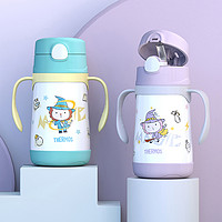 THERMOS 膳魔师 316L不锈钢带把手儿童保温杯儿童水杯305ml